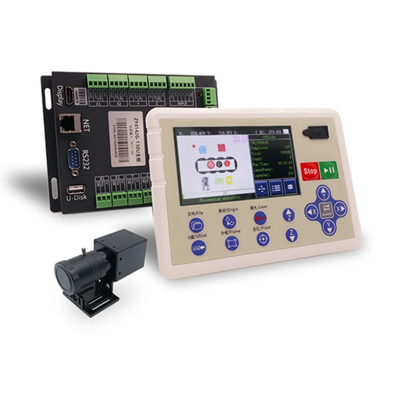ZY4142G-130 Sistem Kawalan Pemotongan Laser Posisi Visual untuk Pemotongan Pakaian CCD
